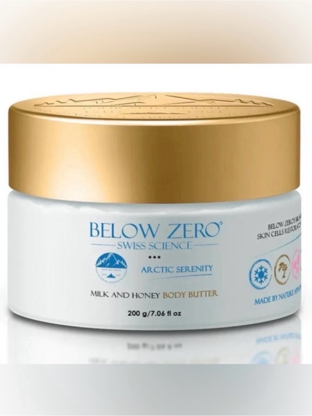 Below Zero Arctic Serenity Milk & Honey Body Butter - Retail $160